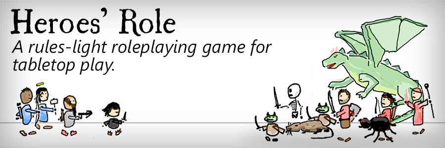 Tabletop Game: Role, a light-rules RPG